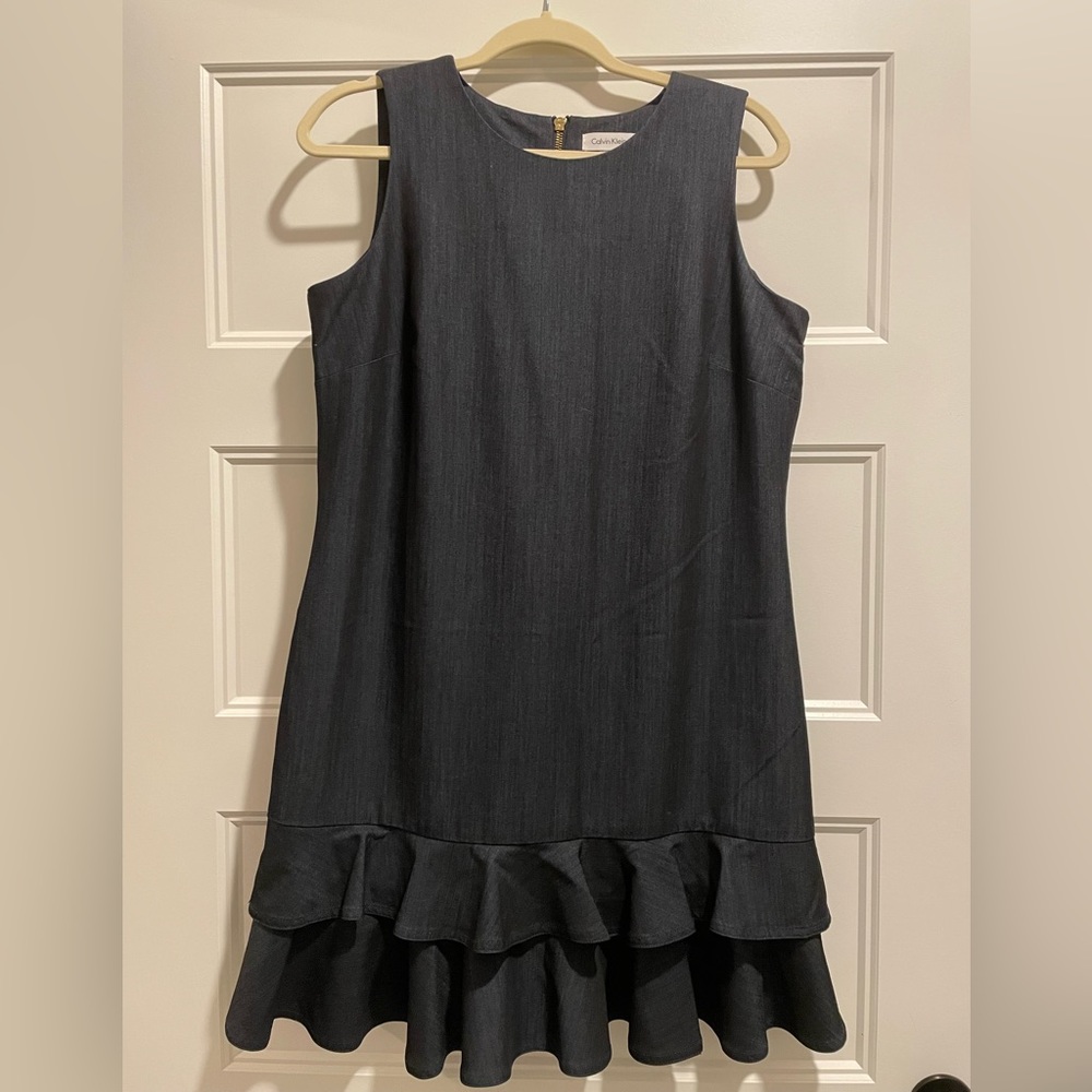 Calvin Klein Dark Denim Dress